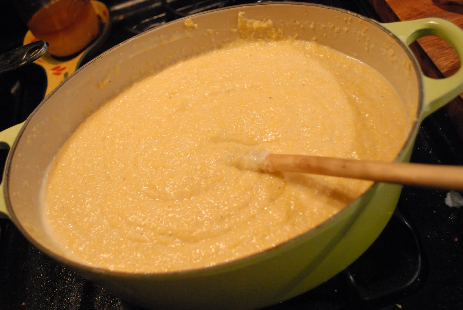 Fried Grit Cakes Two Lucky Spoons