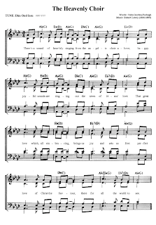Share My Journey: A Hymn for Christmas: 'The Heavenly Choir'