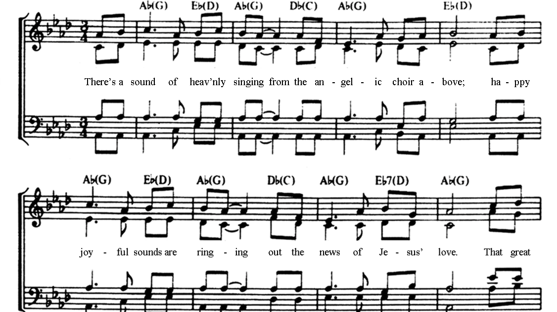 Share My Journey: A Hymn for Christmas: 'The Heavenly Choir'