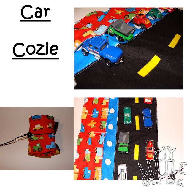 My Little Gems: Car Cozie Tutorial (a.k.a. Car Cozy)