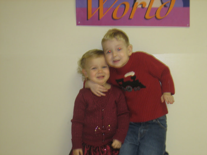 Timmy Jr and Ella Grace