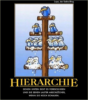 Moreaus Insel: Rangordnung