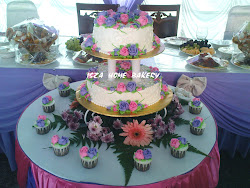 WEDDING CAKES ::ISZA HOME BAKERY::