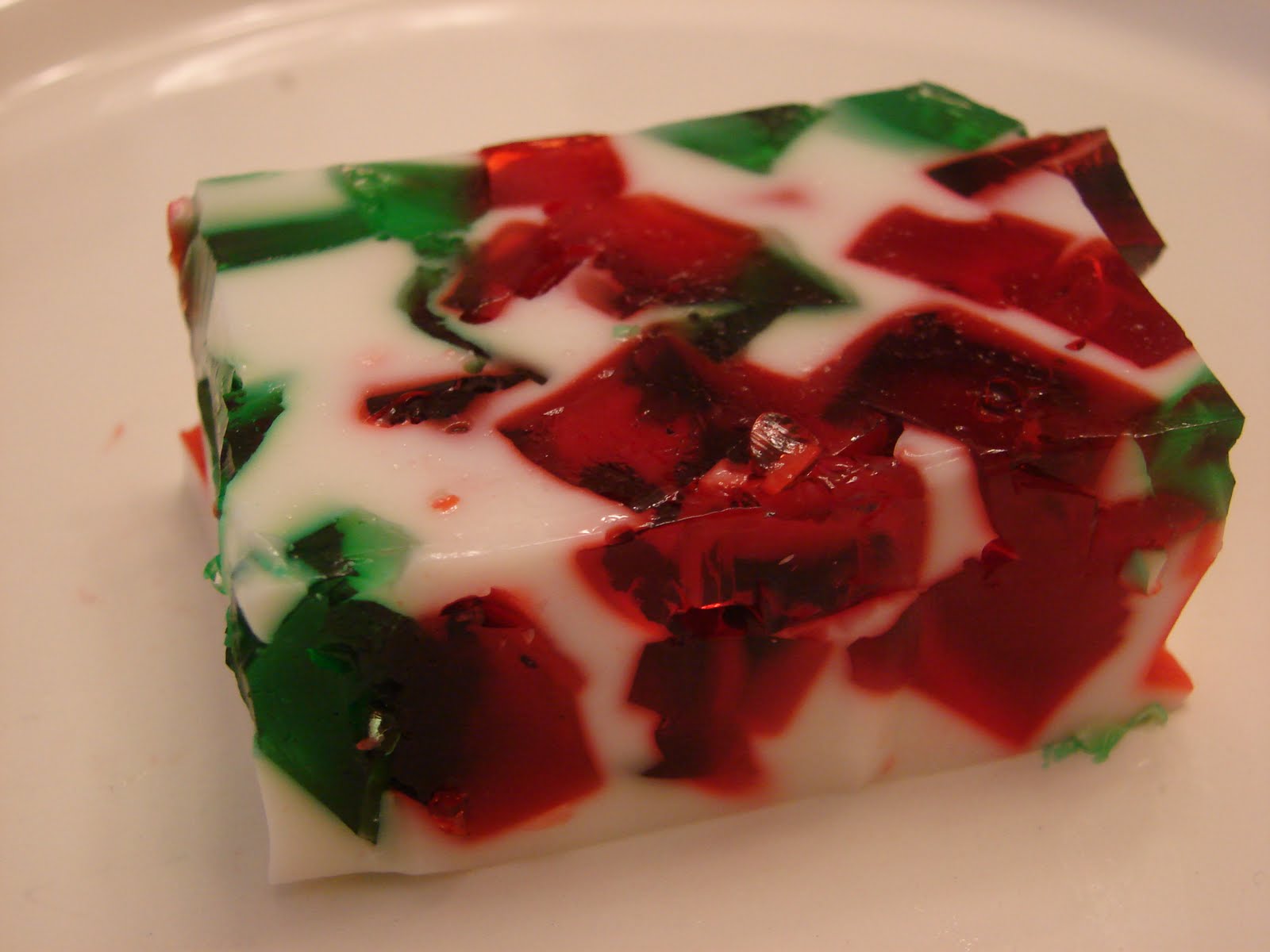 A Bear in the Kitchen Stained Glass Jello