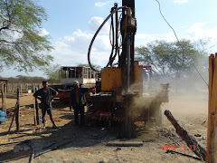 A perfuração de um poço na caatinga