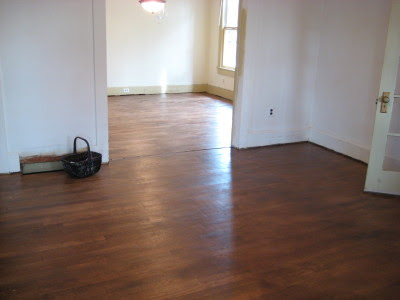 Stained floors