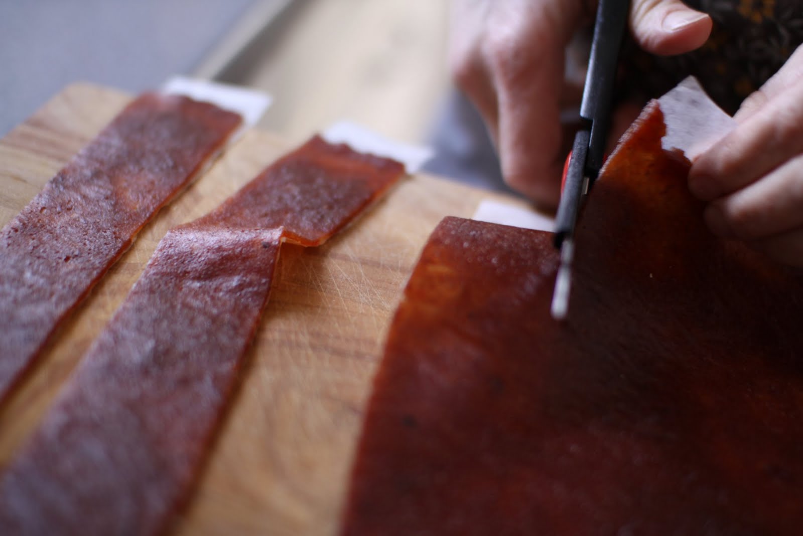 daily doings quince fruit leather