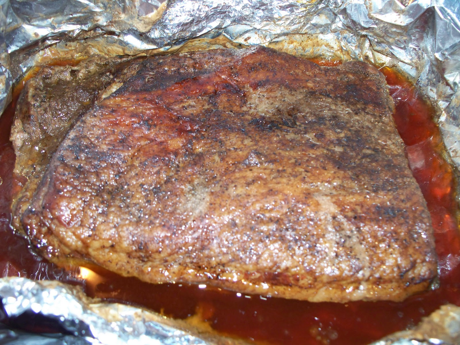 High Calorie Recipes Overnight Texas Brisket for 20