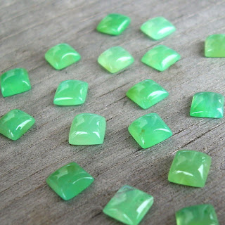 chrysoverde chalcedony cabs