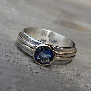 ethical sapphire ring
