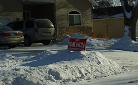 Campaign Sign: Vote Tom Wolf, Commissioner, North Chicago Ave., Madison, SD