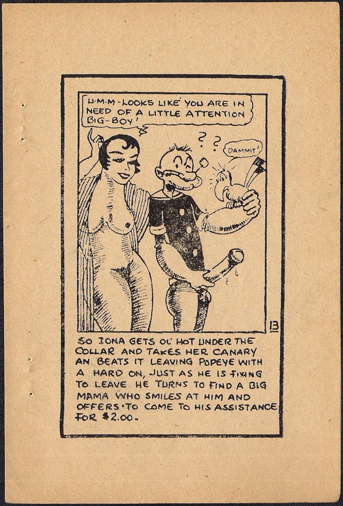 Vintage Erotic Comic Strips