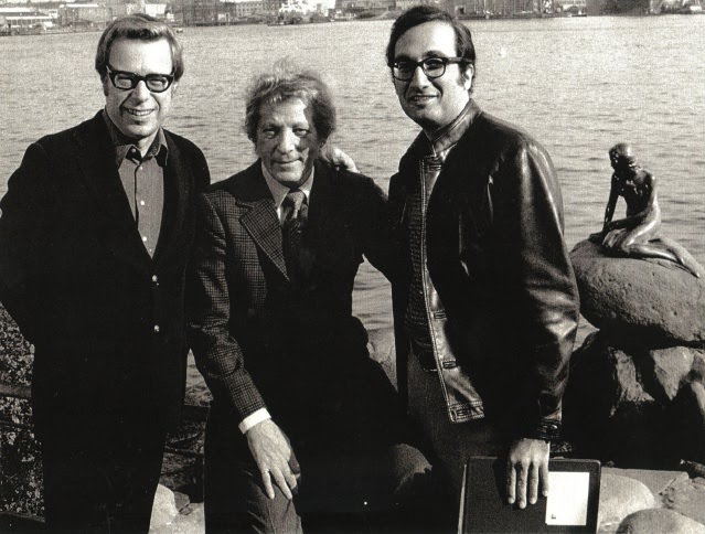 Arthur Rankin, Jr., Danny Kaye and Jules Bass