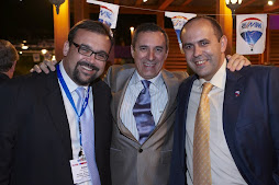 Rafa Bello, José Ramón Fernandez y yo