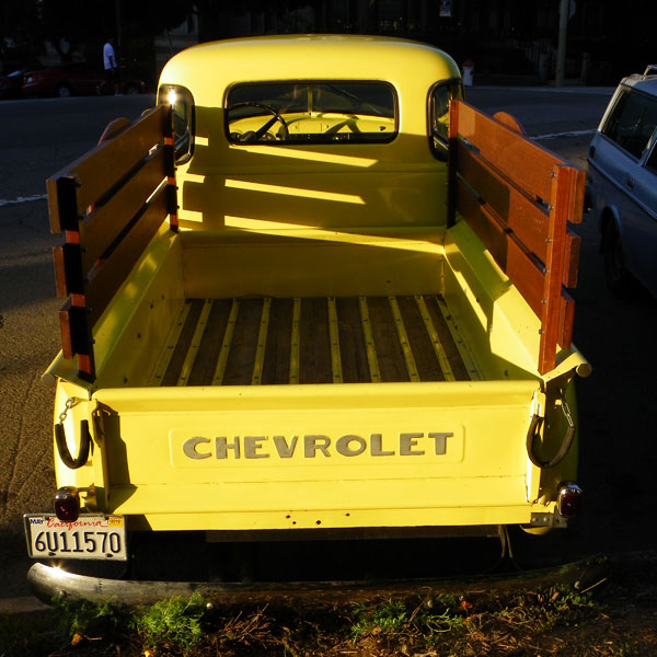 California Streets San Francisco Street Sighting 1950 Chevrolet 3100