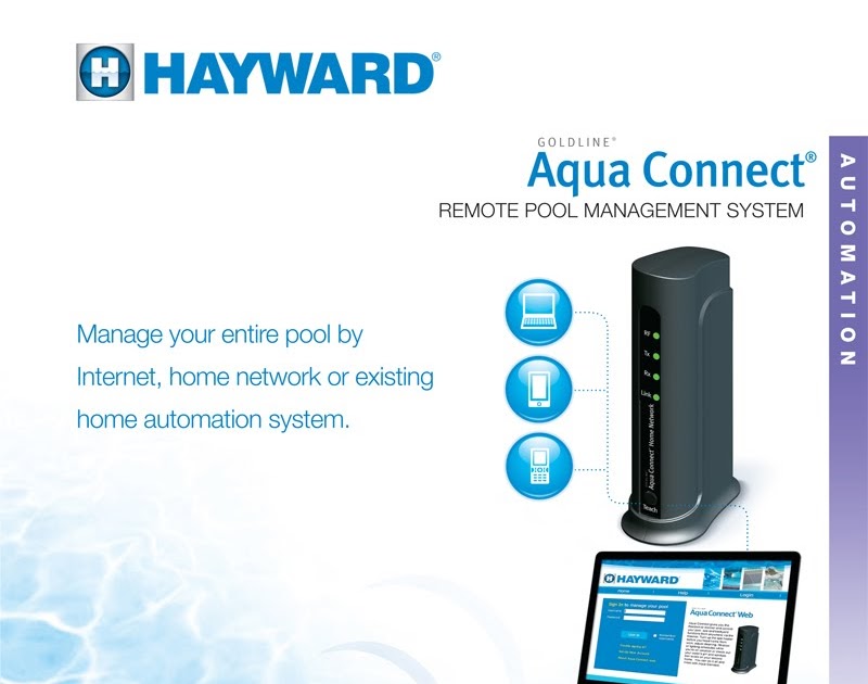 Klapprodt Pools: Hayward Aqua Connect