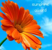 Blog award from Sharon