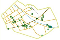 A XVI. kerület térképe panorámaképekkel