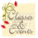 Classes & Events Button