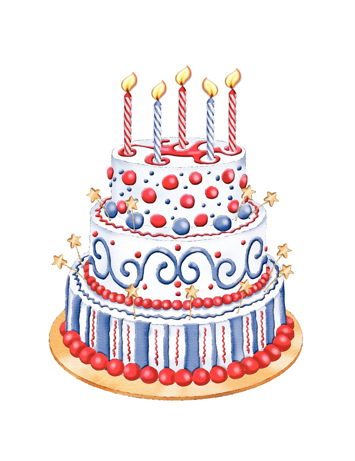 free happy birthday glitter clip art - photo #40
