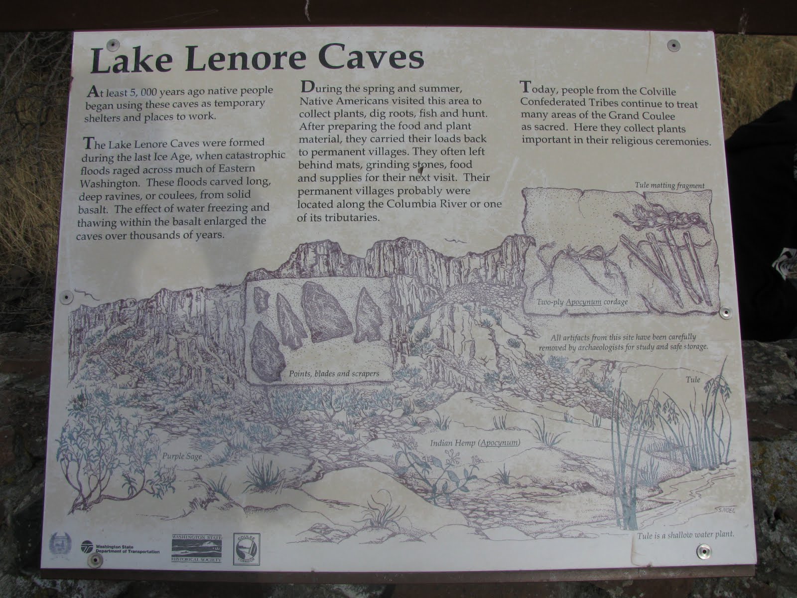 Kelley J. Morris Dry Falls & Lake Lenore Caves