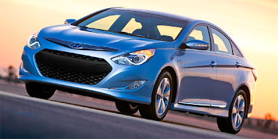 Hyundai's new Sonata Blue Drive hybrid - 2010