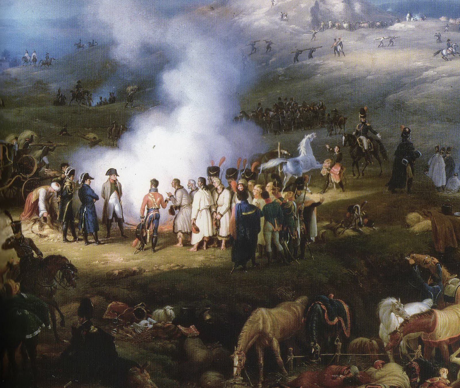 Наполеон под аустерлицем. Битва под Аустерлицем 1805. Битва Аустерлиц Наполеон. 1805 Год Аустерлицкое сражение. Наполеон Бонапарт битва под Аустерлицом.