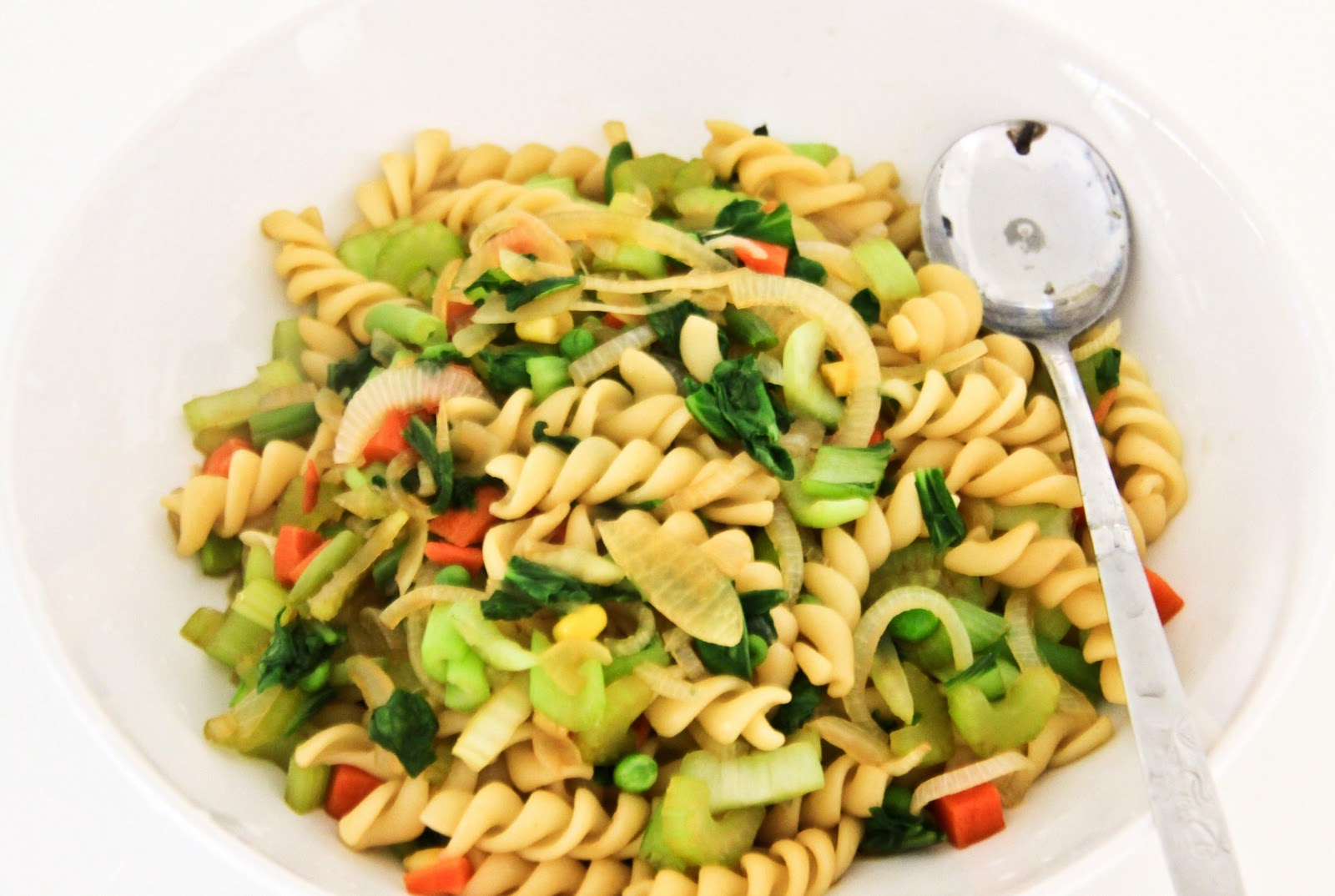 Life is Like a Long Journey When Fusilli Meets Chinese Cooking Style