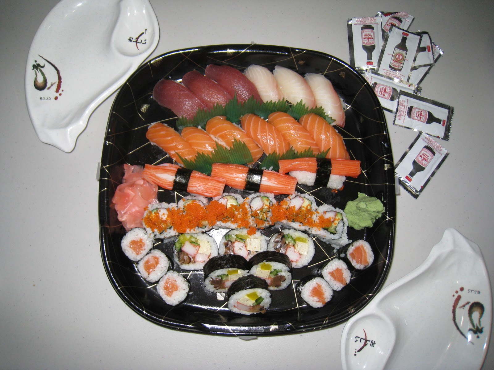 The Starvin' Student Cooking Chinese, Ordering Sushi