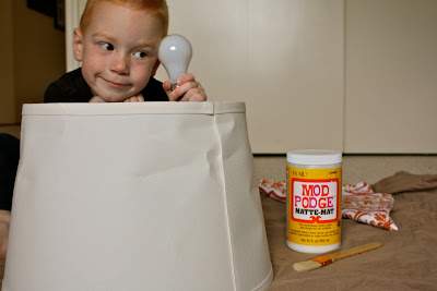 christina williams: Lampshade Makeover