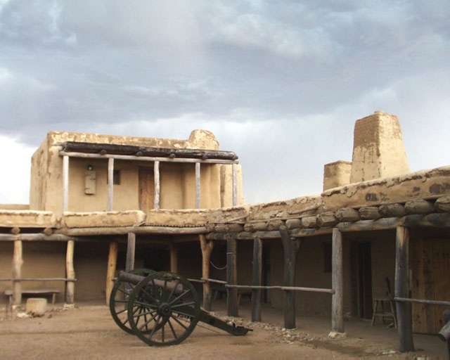 Bent's Old Fort along the Arkansas River operated from 1833 to 1849. Bent's Old Fort along the Arkansas River operated from 1833 to 1849.
