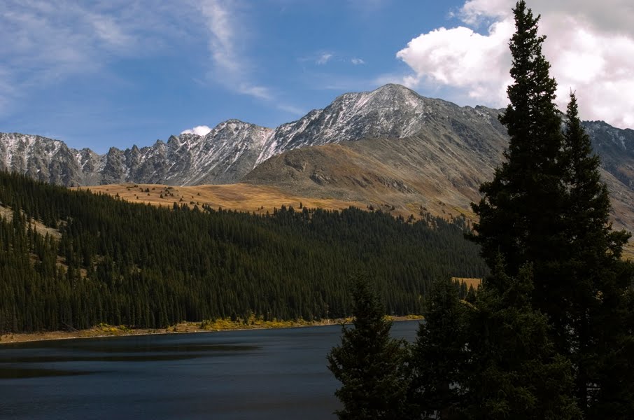 Tenmile Range near Leadville, Colorado. Tenmile Range near Leadville, Colorado.