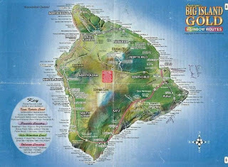 Hawaii tourist map