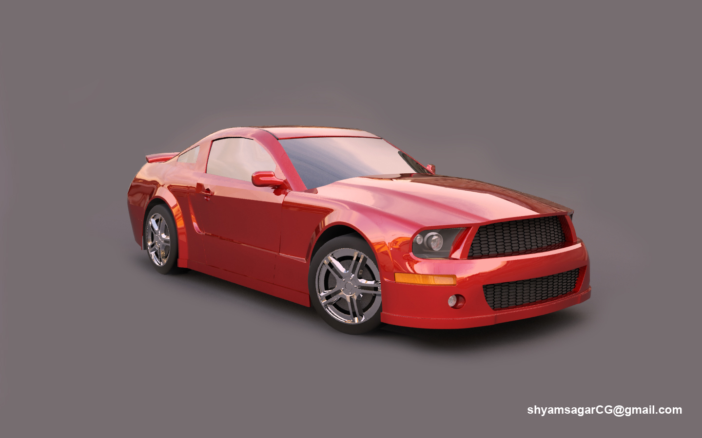 3D ArtistShyamsagarS 3D CAR