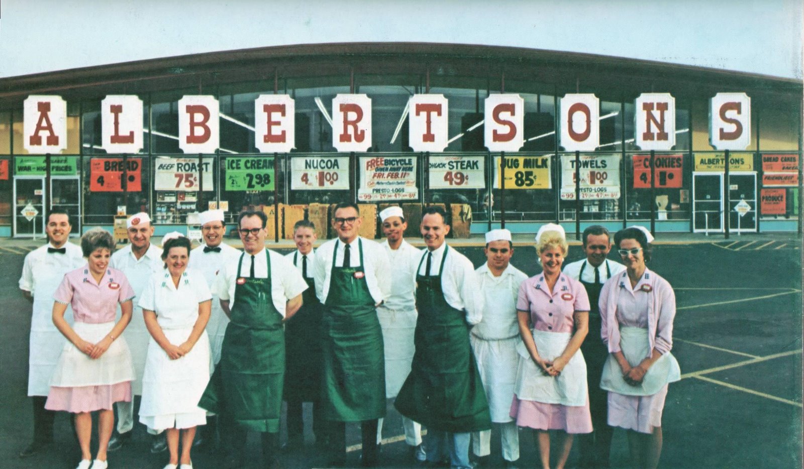 Albertsons - location unknown - 1966