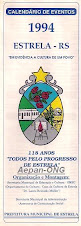 Estrela-RS - Calendário de Eventos 1994