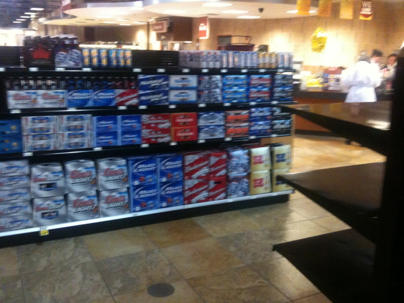 Grocery Chopin Giant Eagle Carries Beer. A LOT of Beer