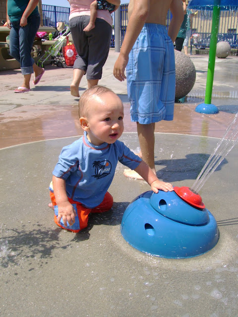 Splash Pad at Sigler Park, Westminster, CA