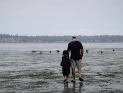 Birch Bay with My Daughter