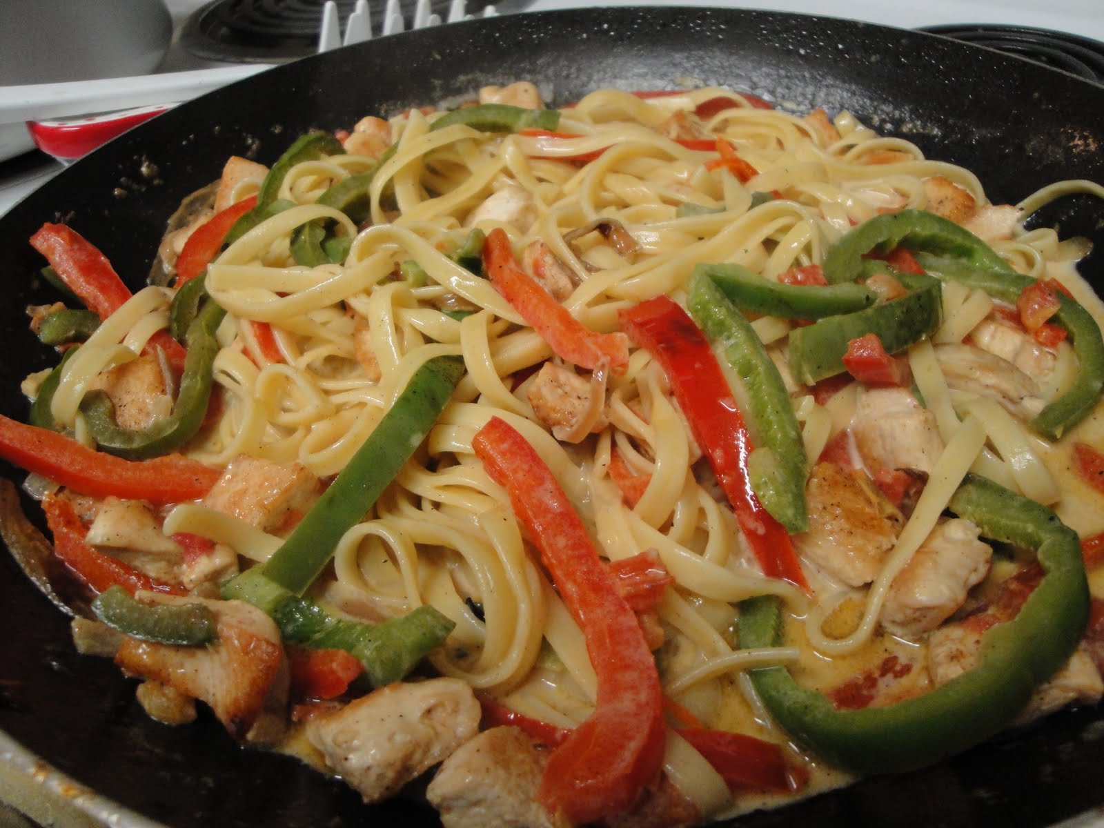 Newly Domesticated Pioneer Woman's Cajun Chicken Pasta