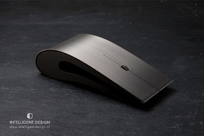 Titanium ID mouse, $1200 price mouse, Expensive mouse made of Titanium