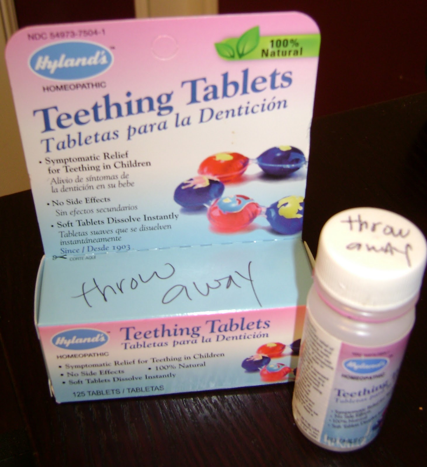 Take time to smell the rose Important Recall Hyland's Teething Tablets