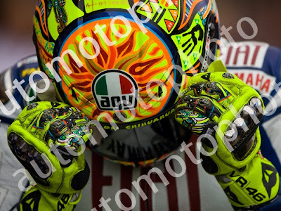 Valentino Rossi Helmet Andrew Wheeler AutoMotoPhoto MotoGP VR46 Rossi