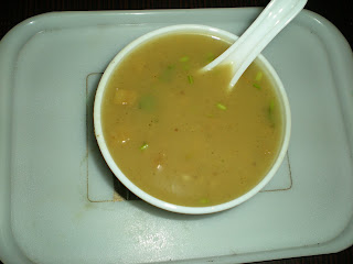 Plantain stem soup