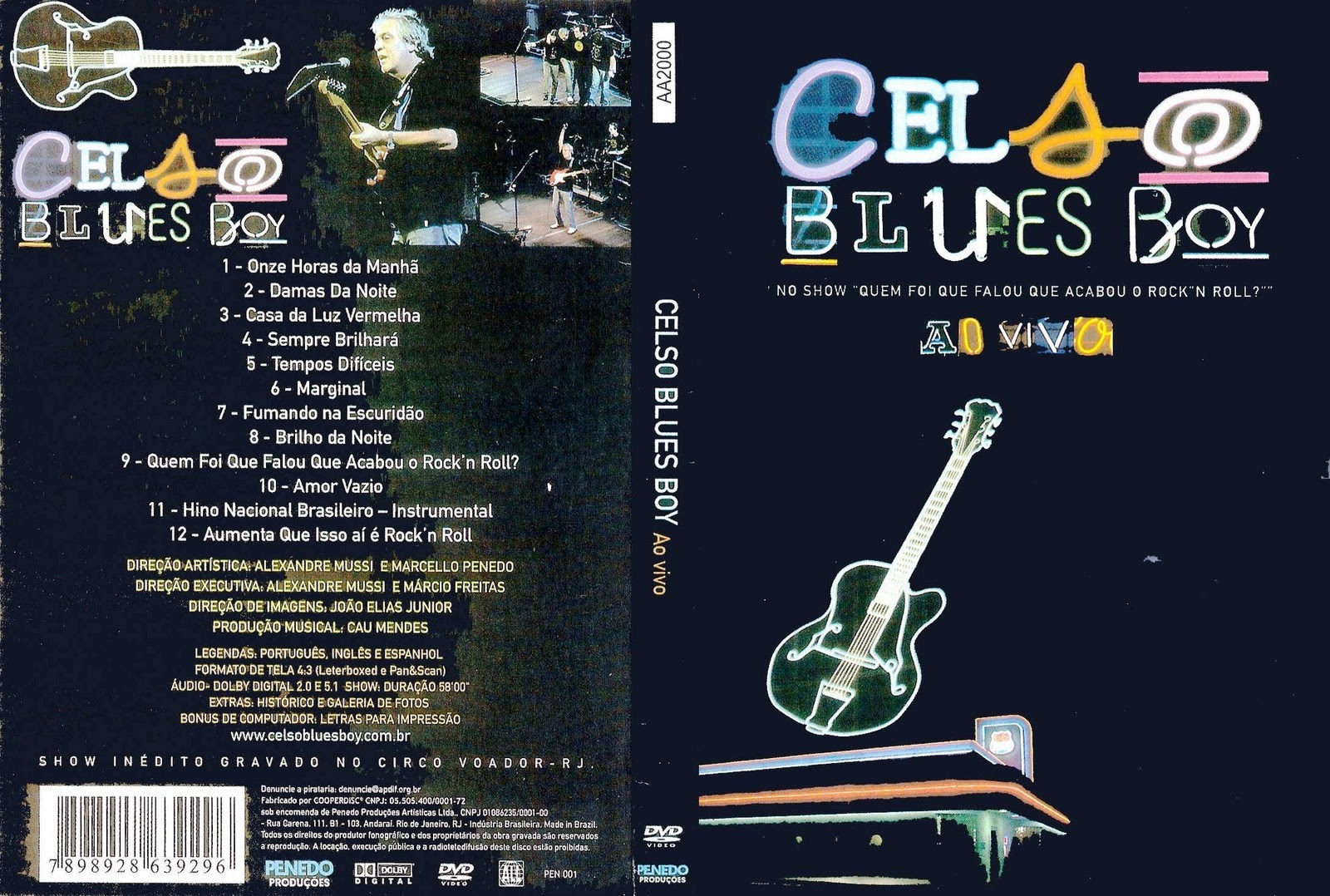 ESTANTE DO SOM CELSO BLUES BOY ''AO VIVO''