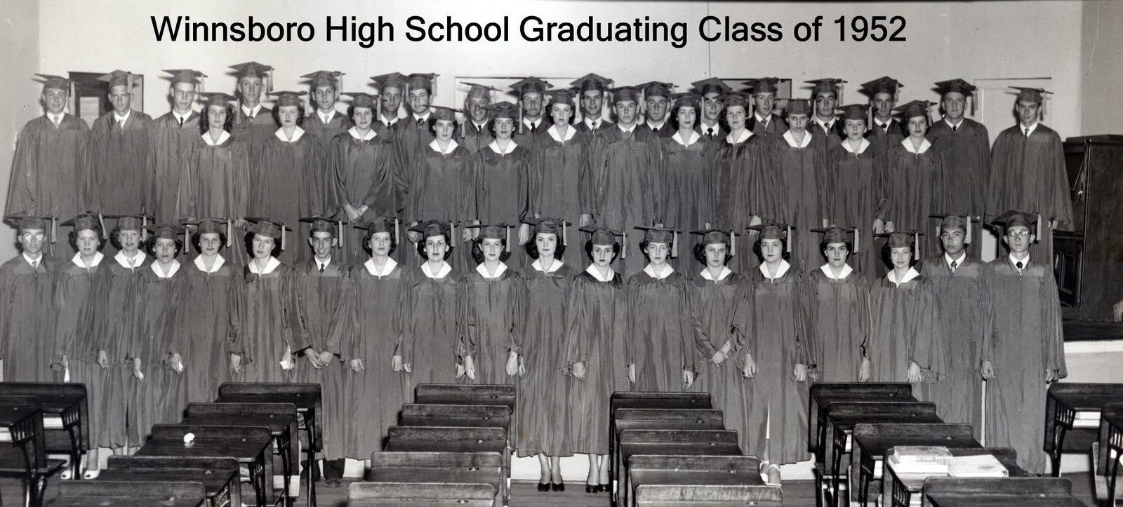 Tinney Chapel Today Winnsboro High School Class of 1952 Meets our