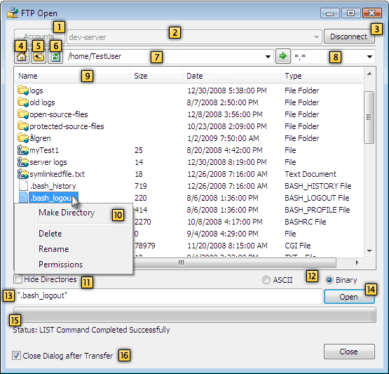 How To Work With UltraEdit How / Where To Open From FTP?