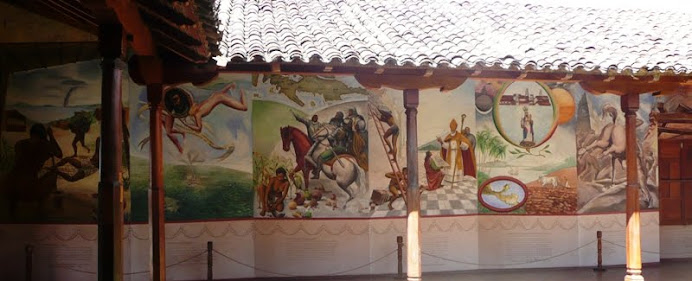 Mural in the monastery