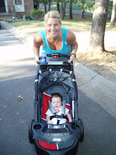 First walk with Mommy!