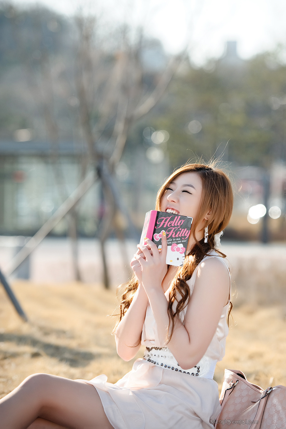 korean celebrity hwang mi hee spring time korea korean celebrity hwang mi hee spring time korea